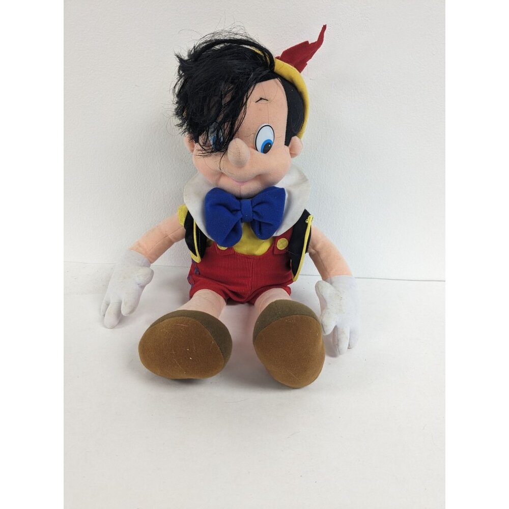 Vintage Mattel Disney Pinocchio 1992  Stuffed Animal 18"